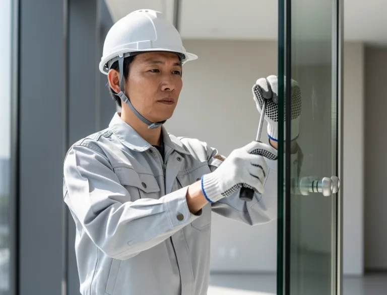 ガラス屋 のサービス対応地域: 江南厚生病院
